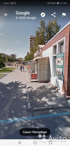 Снять торговую площадь 60 м2 г Санкт-Петербург, ул Руднева, д 3 к 1 