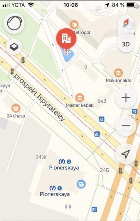 Снять торговую площадь 45 м2 г Санкт-Петербург, пр-кт Испытателей, д 2 к 7 
